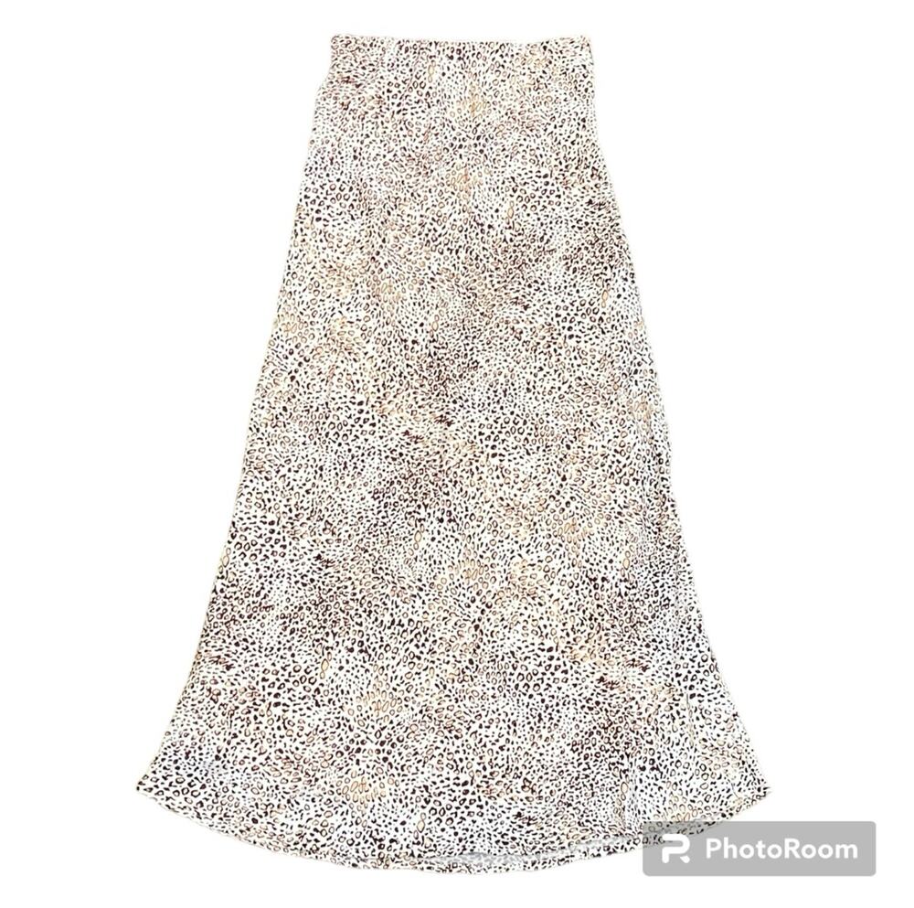 Urban Outfitters Leopard Print Long Skirt Size XS